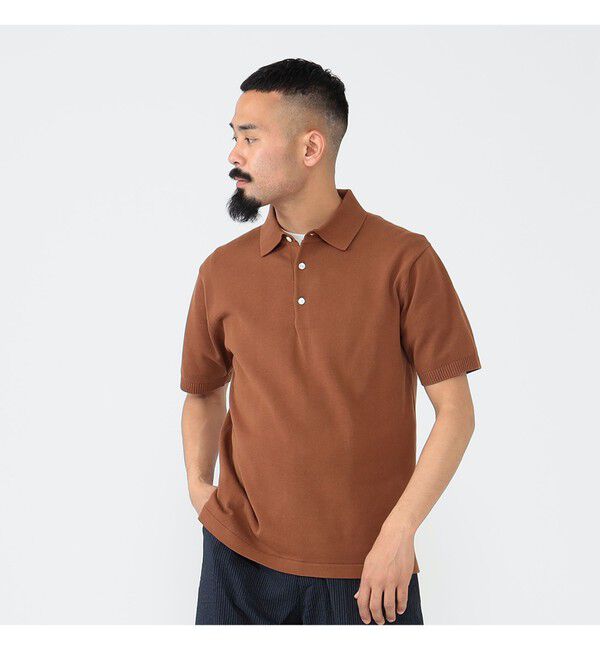 BEAMS「BEAMS PLUS / 12ゲージ ニット ポロシャツ」|ポロシャツ|