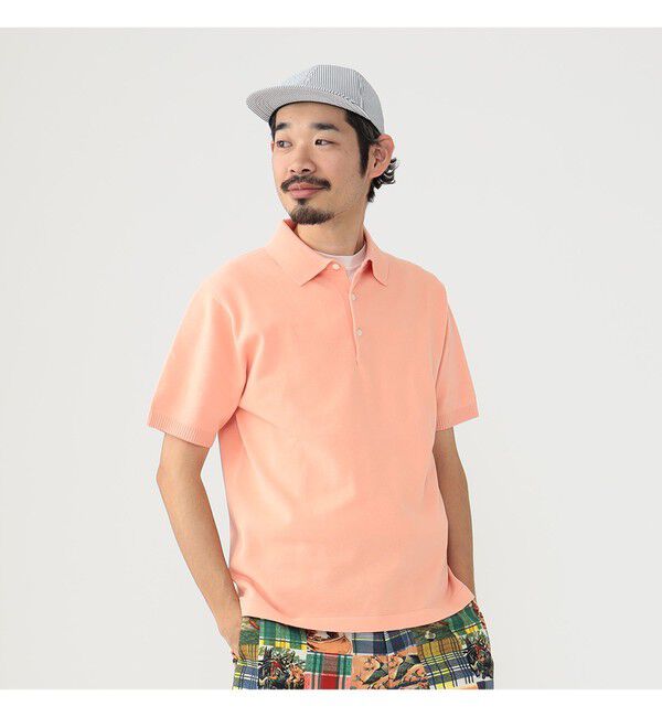BEAMS「BEAMS PLUS / 12ゲージ ニット ポロシャツ」|ポロシャツ|
