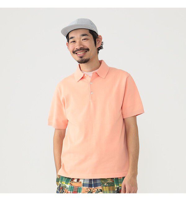 BEAMS「BEAMS PLUS / 12ゲージ ニット ポロシャツ」|ポロシャツ|