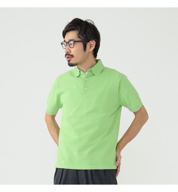 BEAMS「BEAMS PLUS / 12ゲージ ニット ポロシャツ」|ポロシャツ|