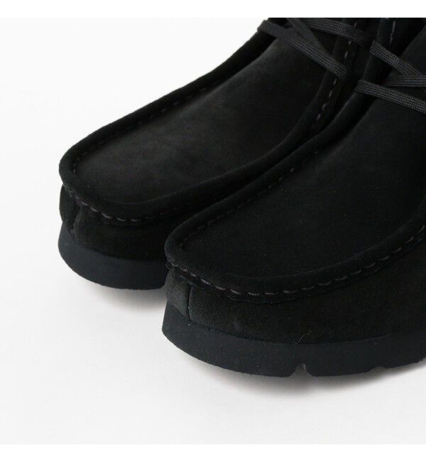 BEAMS「Clarks ORIGINALS / Wallabee GORE-TEX（R） Black Suede」|ショートブーツ|