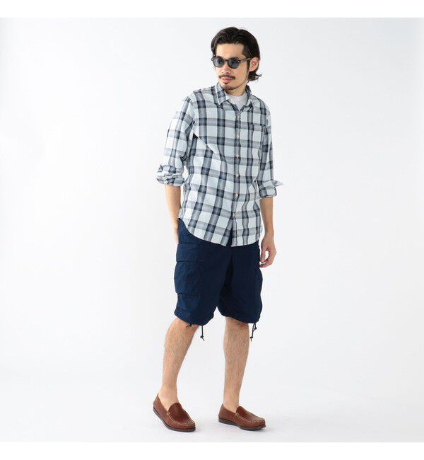 BEAMS PLUS「MIL 6Pocket Indigo Rip Stop」|その他|