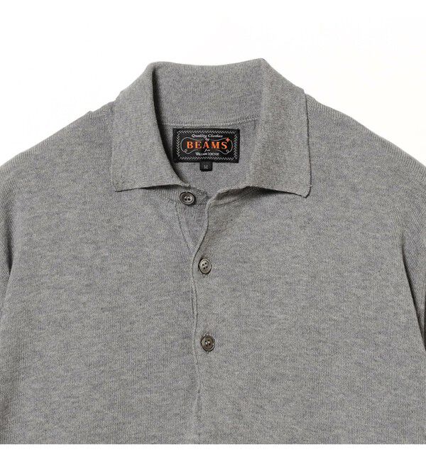 BEAMS「【別注】WILLIAM LOCKIE / Knit Polo 21G Cotton」|ポロシャツ|