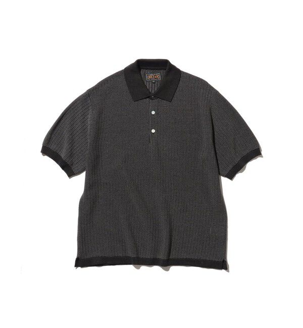 BEAMS「Knit Polo "WASHI" 2 Tone」|ポロシャツ|