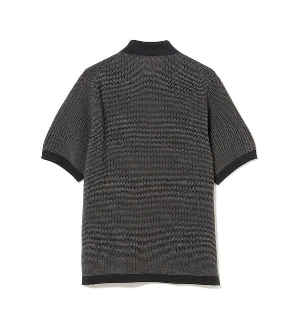 BEAMS「Knit Polo "WASHI" 2 Tone」|ポロシャツ|