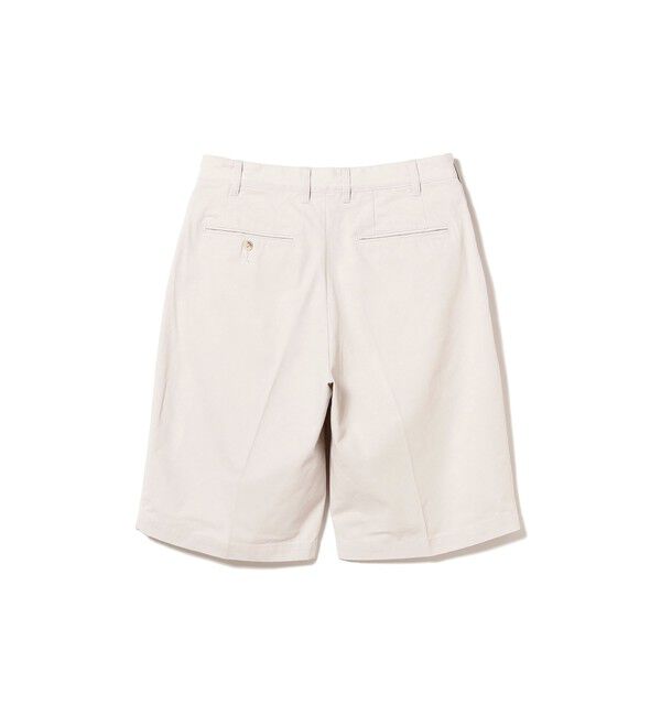 BEAMS「2 Pleats Shorts Twill Bio Washed」|その他|