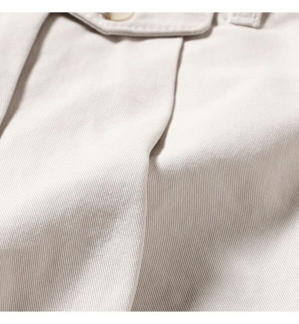 BEAMS「2 Pleats Shorts Twill Bio Washed」|その他|