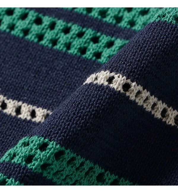 BEAMS「12 Gauge Border Polo Shirt」|ポロシャツ|