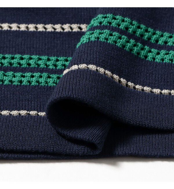 BEAMS「12 Gauge Border Polo Shirt」|ポロシャツ|