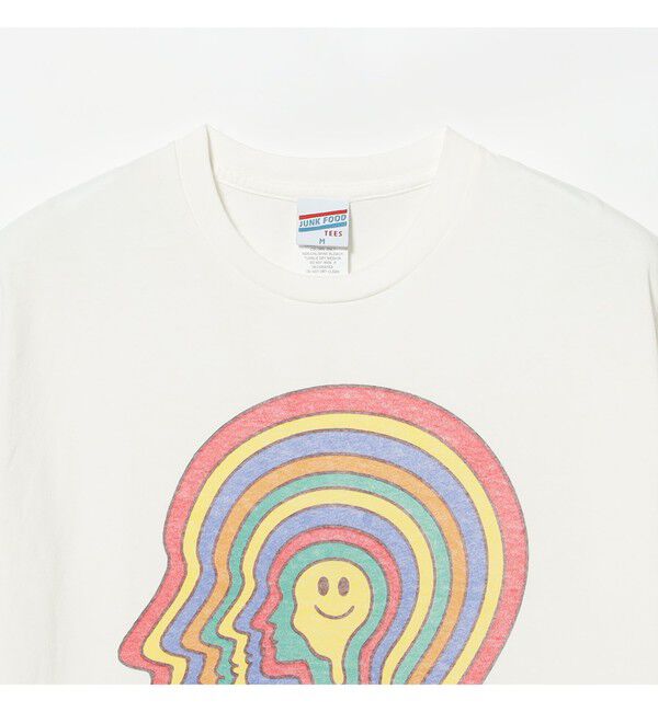 BEAMS「【別注】JUNK FOOD / STAY POSITIVE FLEA MARKET TEE」|Tシャツ・カットソー|