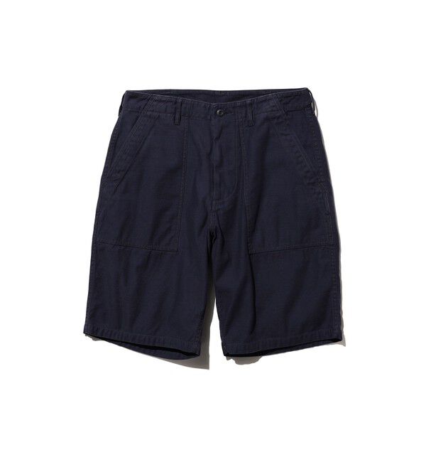 BEAMS PLUS「MIL Utility Shorts Reversed Sateen」|その他|NAVY