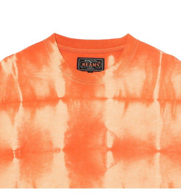 BEAMS PLUS「Crew Tee "Itajime Shibori"」|Tシャツ・カットソー|