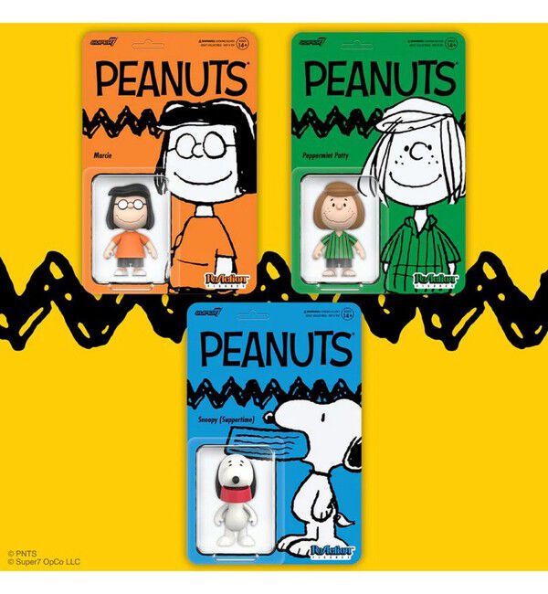 bPr BEAMS「SUPER 7 / PEANUTS ReAction Figures」|その他|