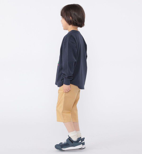 SHIPS KIDS「SHIPS KIDS:100～130cm / クロップド パンツ」|チノ|