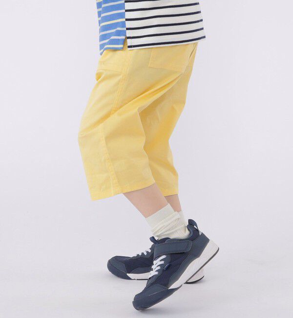 SHIPS KIDS「SHIPS KIDS:100～130cm / クロップド パンツ」|チノ|