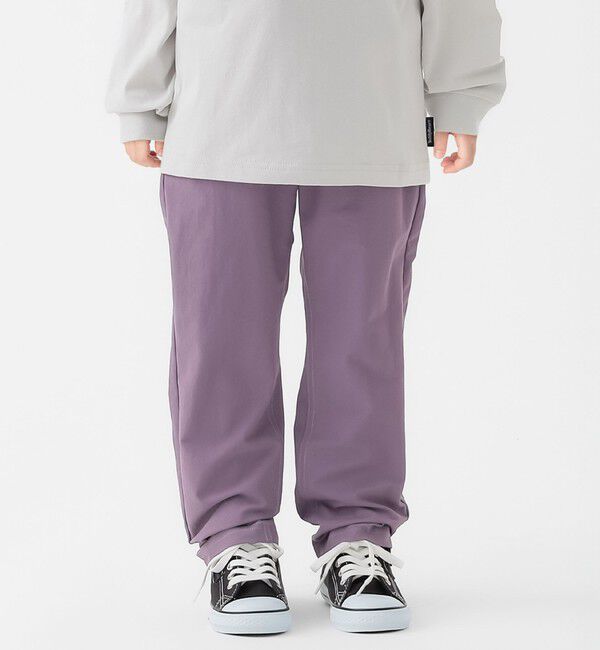 SHIPS Colors 「SHIPS Colors:90～130cm /〈洗濯機可能〉2WAYストレッチ カラー パンツ◇」|チノ|ラベンダー