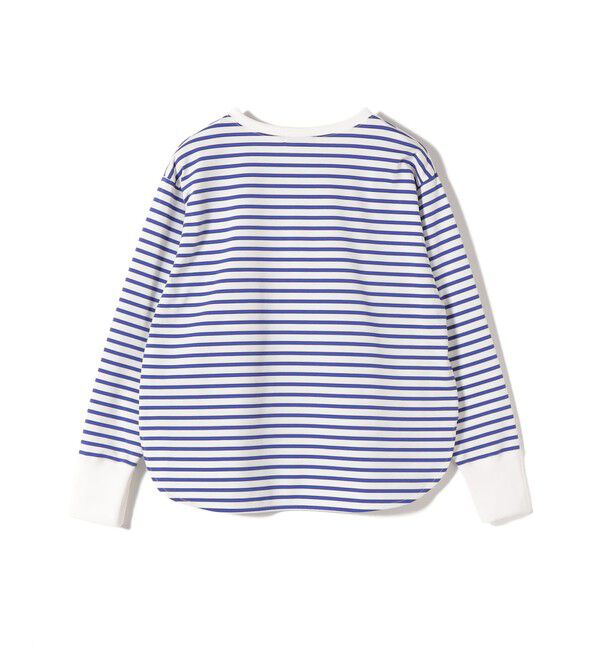 SHIPS for women「《一部予約》〈接触冷感 / UVカット / 手洗い可能〉ロング リブ ラウンド ヘム プルオーバー」|Tシャツ・カットソー|