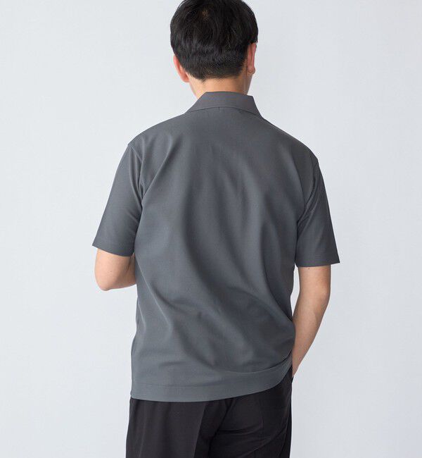 SHIPS「SHIPS:〈洗濯機可能〉FIELD SENSOR(R) ショート スリーブ ポロシャツ(セットアップ対応)」|Tシャツ・カットソー|