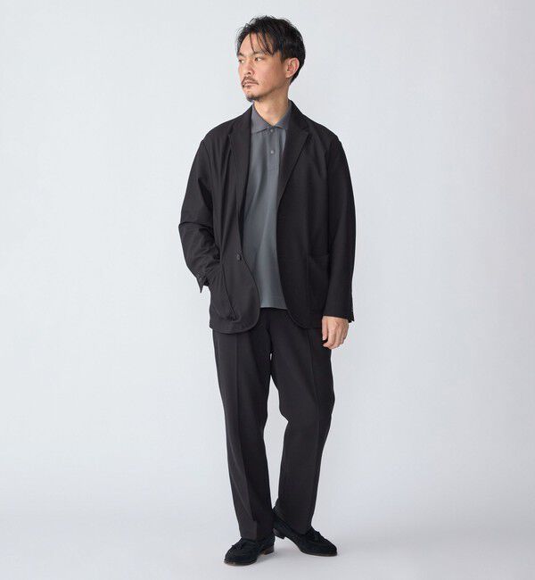 SHIPS「SHIPS:〈洗濯機可能〉FIELD SENSOR(R) ショート スリーブ ポロシャツ(セットアップ対応)」|Tシャツ・カットソー|