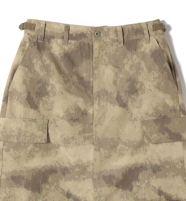 SHIPS for women「【SHIPS別注】GUNG HO:〈洗濯機可能〉CAMO柄 カーゴ スカート」|スカート|