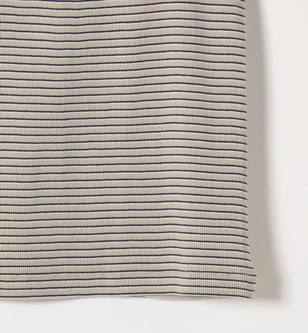 SHIPS any「Healthknit:〈洗濯機可能〉カップ付き リブ ボーダー タンクトップ」|インナー|