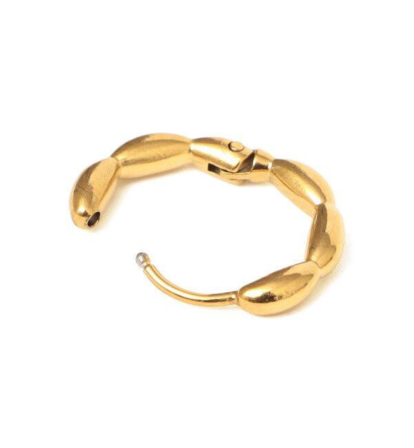 SHIPS for women「ニュアンス ステンレス フープ ピアス」|ピアス|