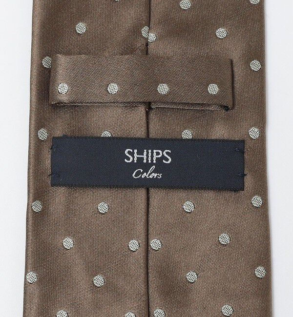 SHIPS Colors 「SHIPS Colors:シルク ドット ネクタイ」|ネクタイ・蝶ネクタイ|