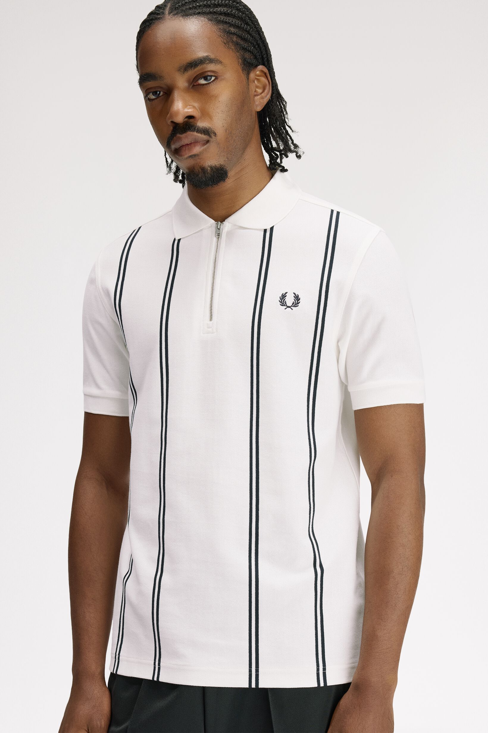 FRED PERRY 「Vertical Stripe Polo Shirt／ストライプポロシャツ」|ポロシャツ|