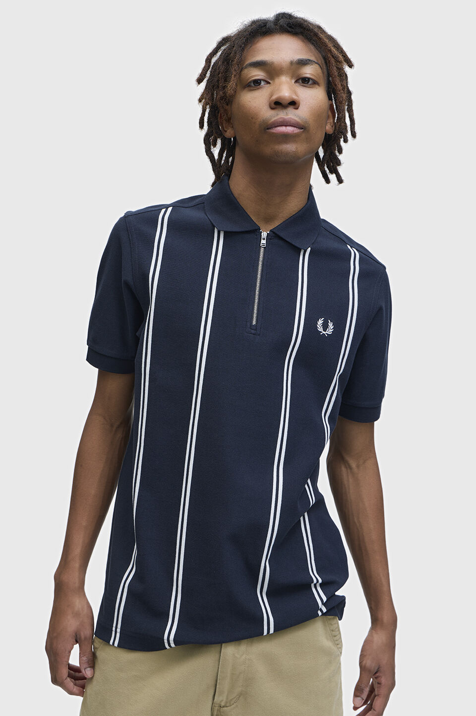 FRED PERRY 「Vertical Stripe Polo Shirt／ストライプポロシャツ」|ポロシャツ|