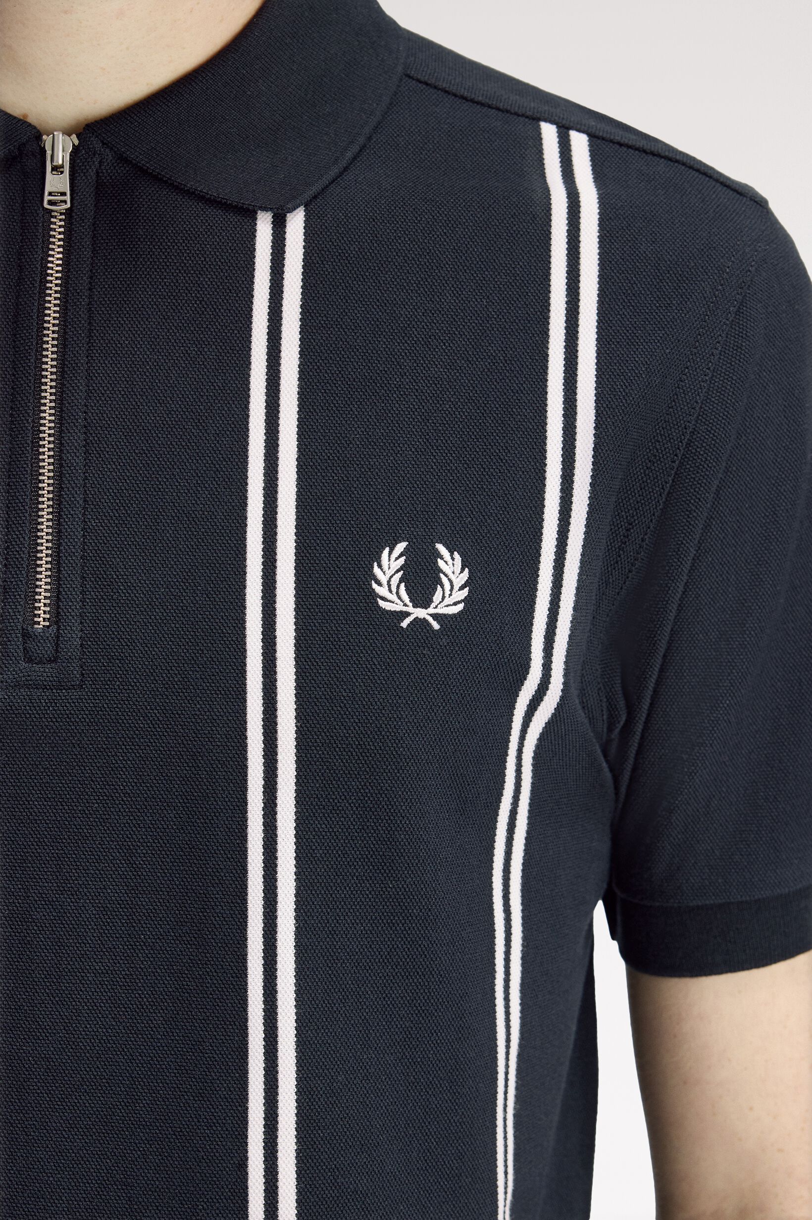 FRED PERRY 「Vertical Stripe Polo Shirt／ストライプポロシャツ」|ポロシャツ|