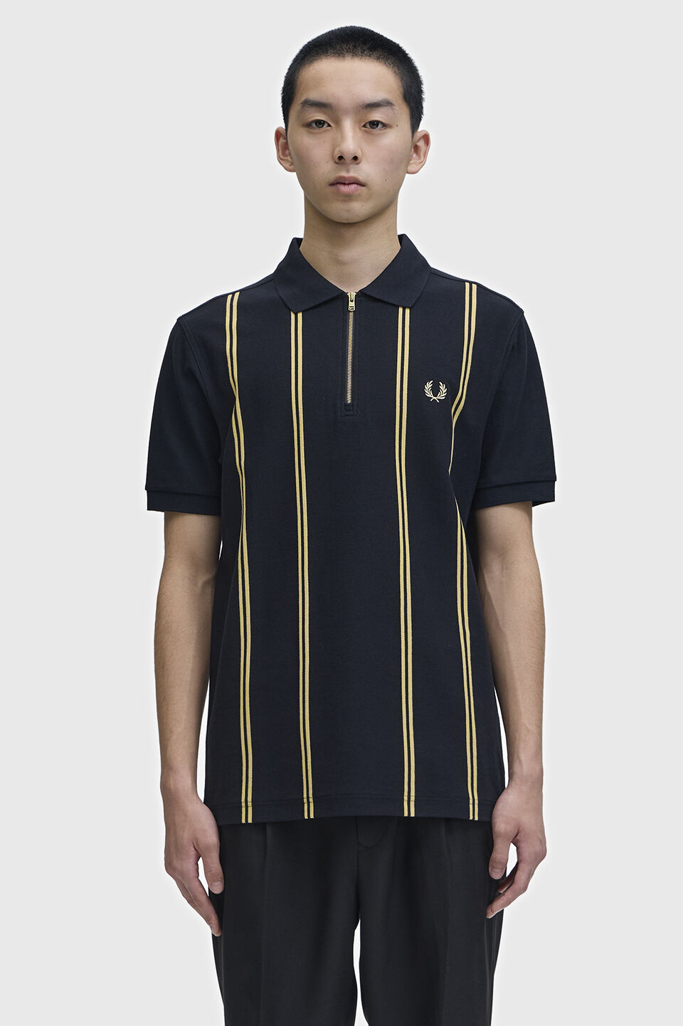 FRED PERRY 「Vertical Stripe Polo Shirt／ストライプポロシャツ」|ポロシャツ|