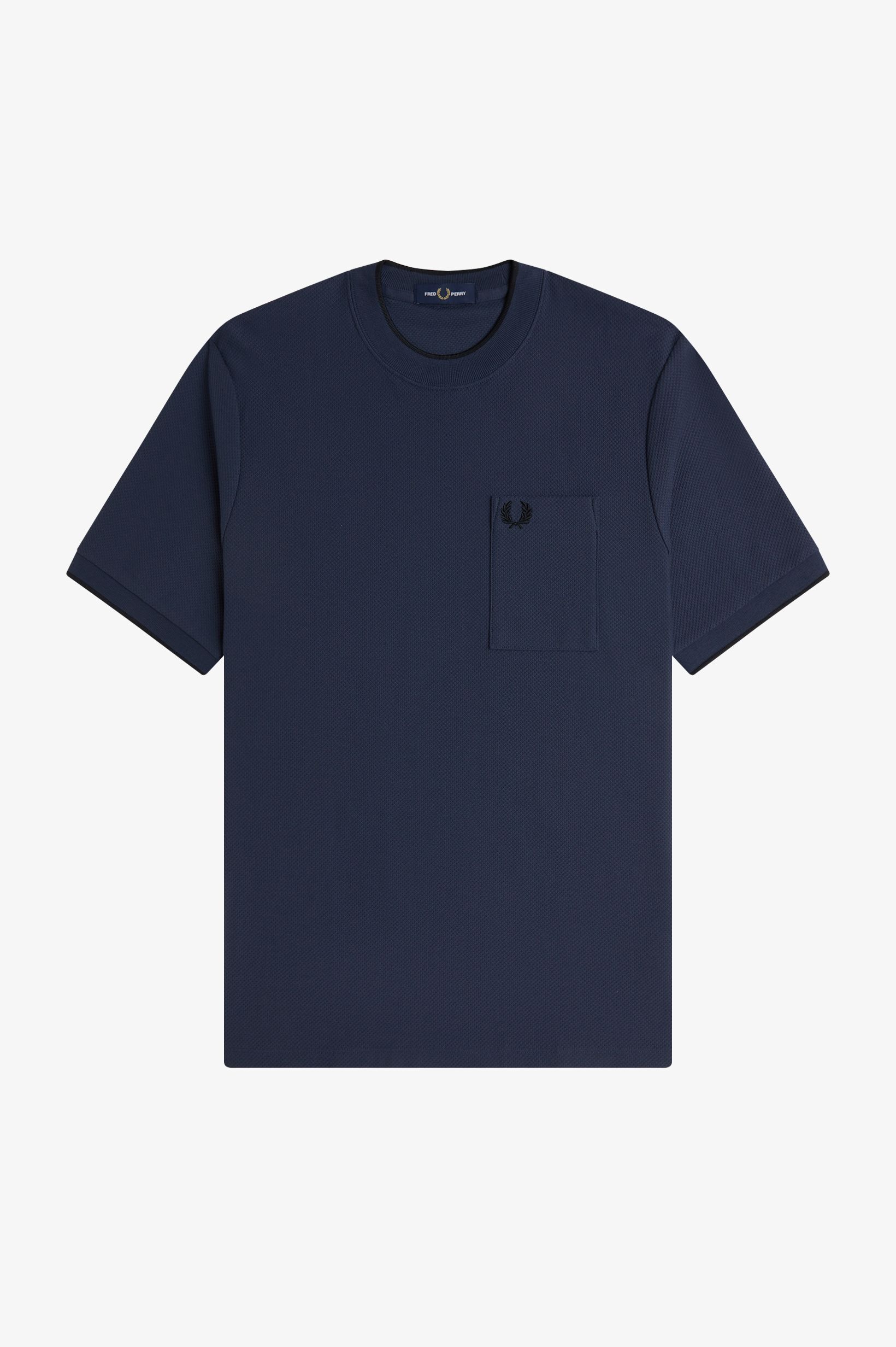 FRED PERRY 「Pocket Detail Pique T-Shirt／ポケットディティールピケTシャツ」|Tシャツ・カットソー|DARK AIRFORCE