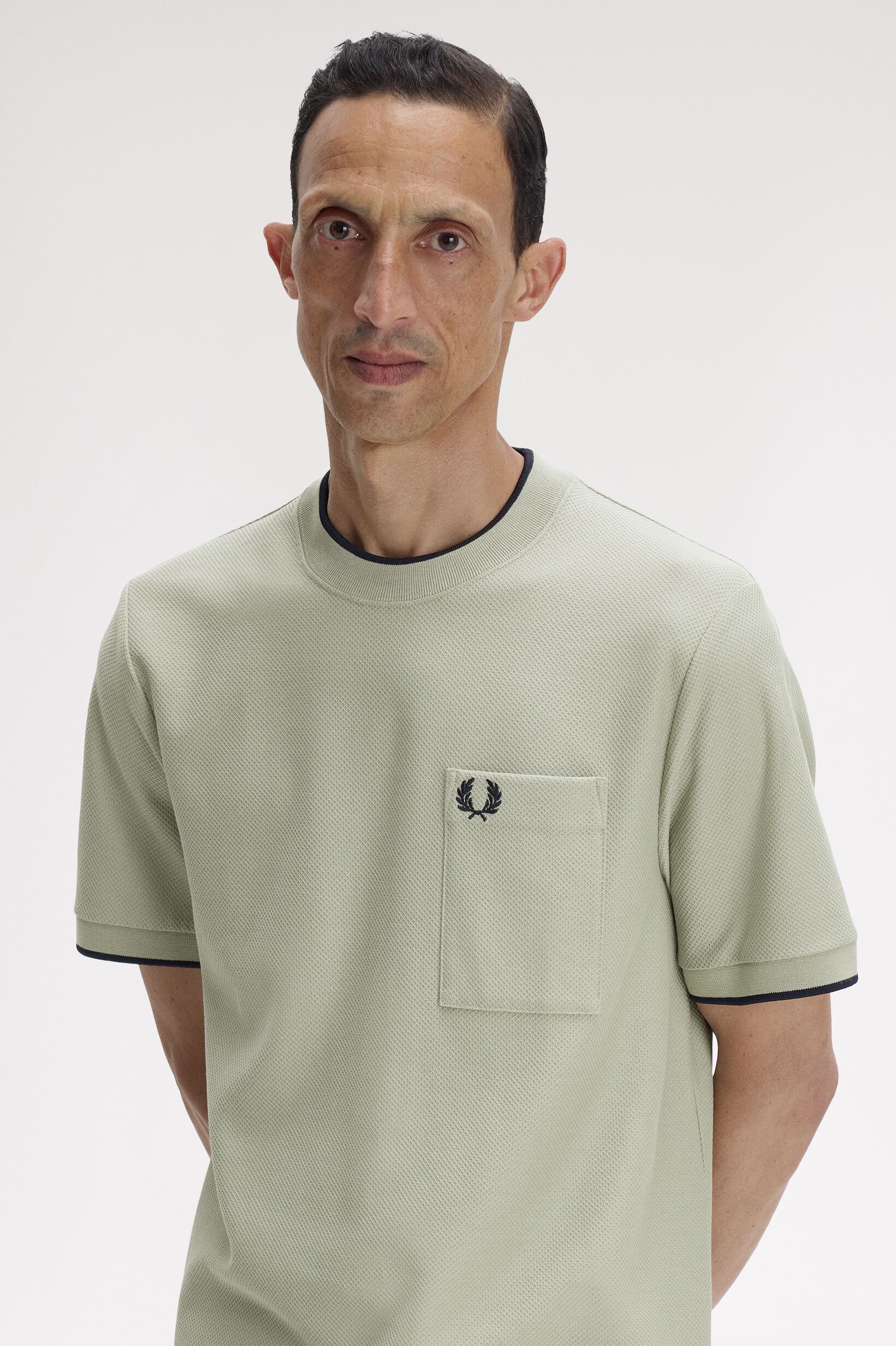 FRED PERRY 「Pocket Detail Pique T-Shirt／ポケットディティールピケTシャツ」|Tシャツ・カットソー|