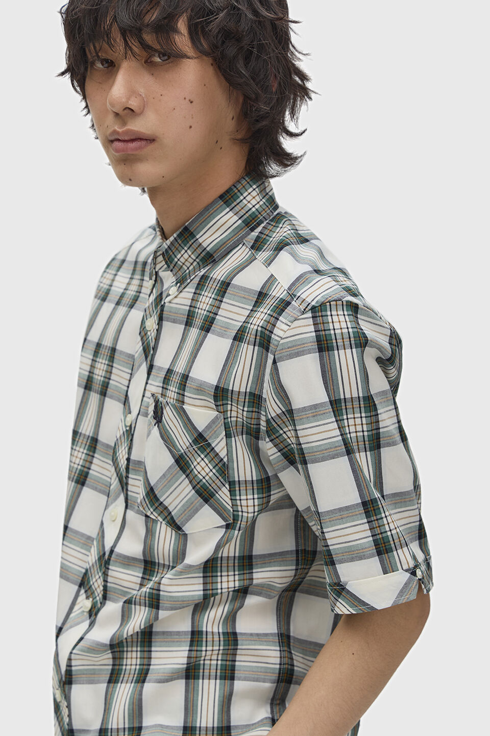 FRED PERRY 「Classic Tartan Short Sleeve Shirt クラシックタータンショートスリーブシャツ」|シャツ・ブラウス|