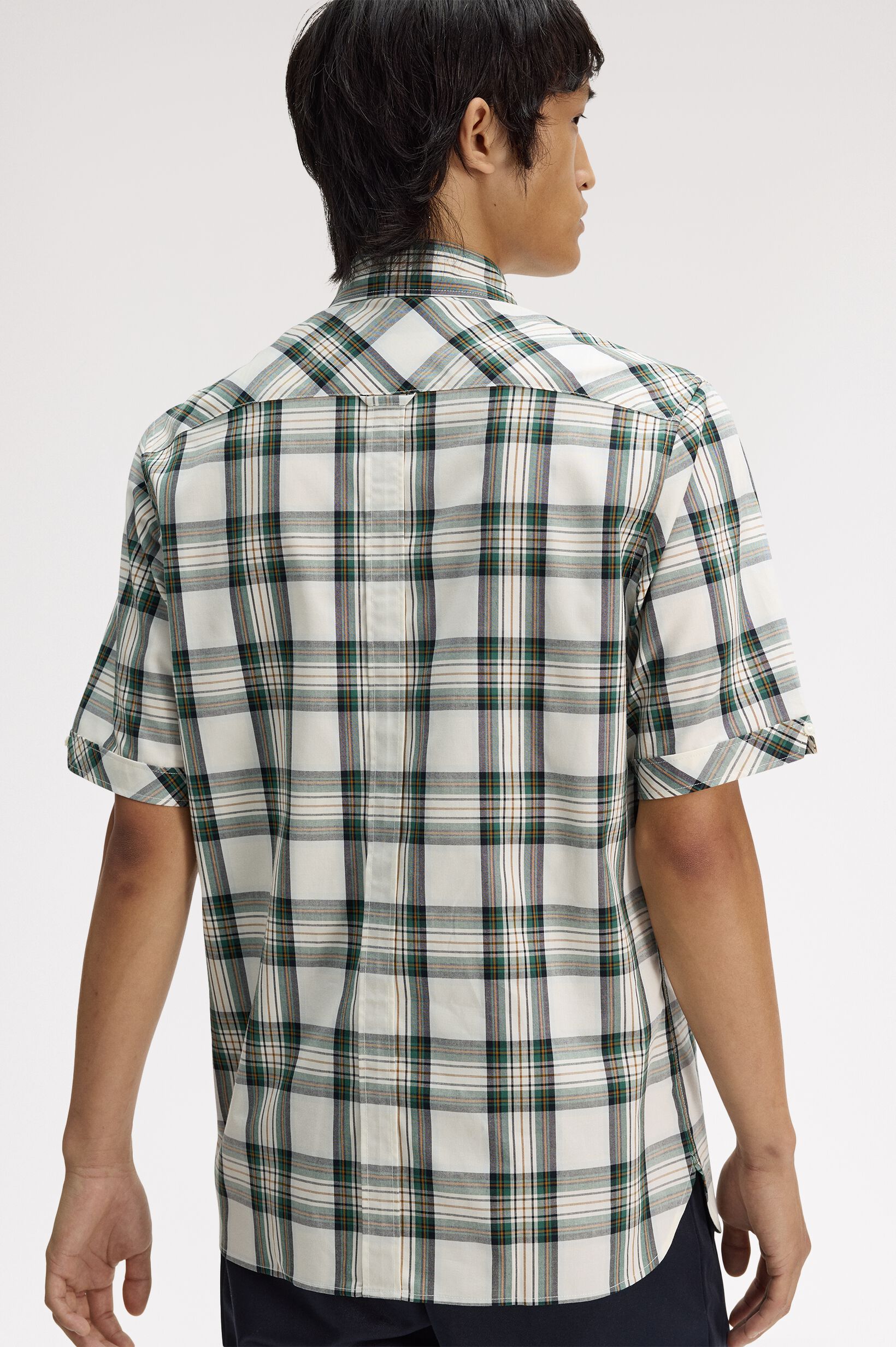 FRED PERRY 「Classic Tartan Short Sleeve Shirt クラシックタータンショートスリーブシャツ」|シャツ・ブラウス|