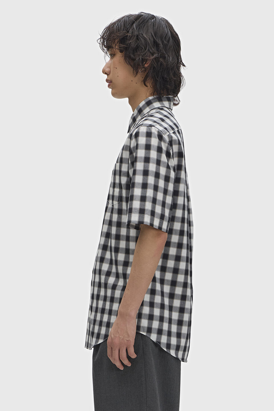 FRED PERRY 「Blurred Gingham Shirt／ブラードギンガムチェックシャツ」|シャツ・ブラウス|