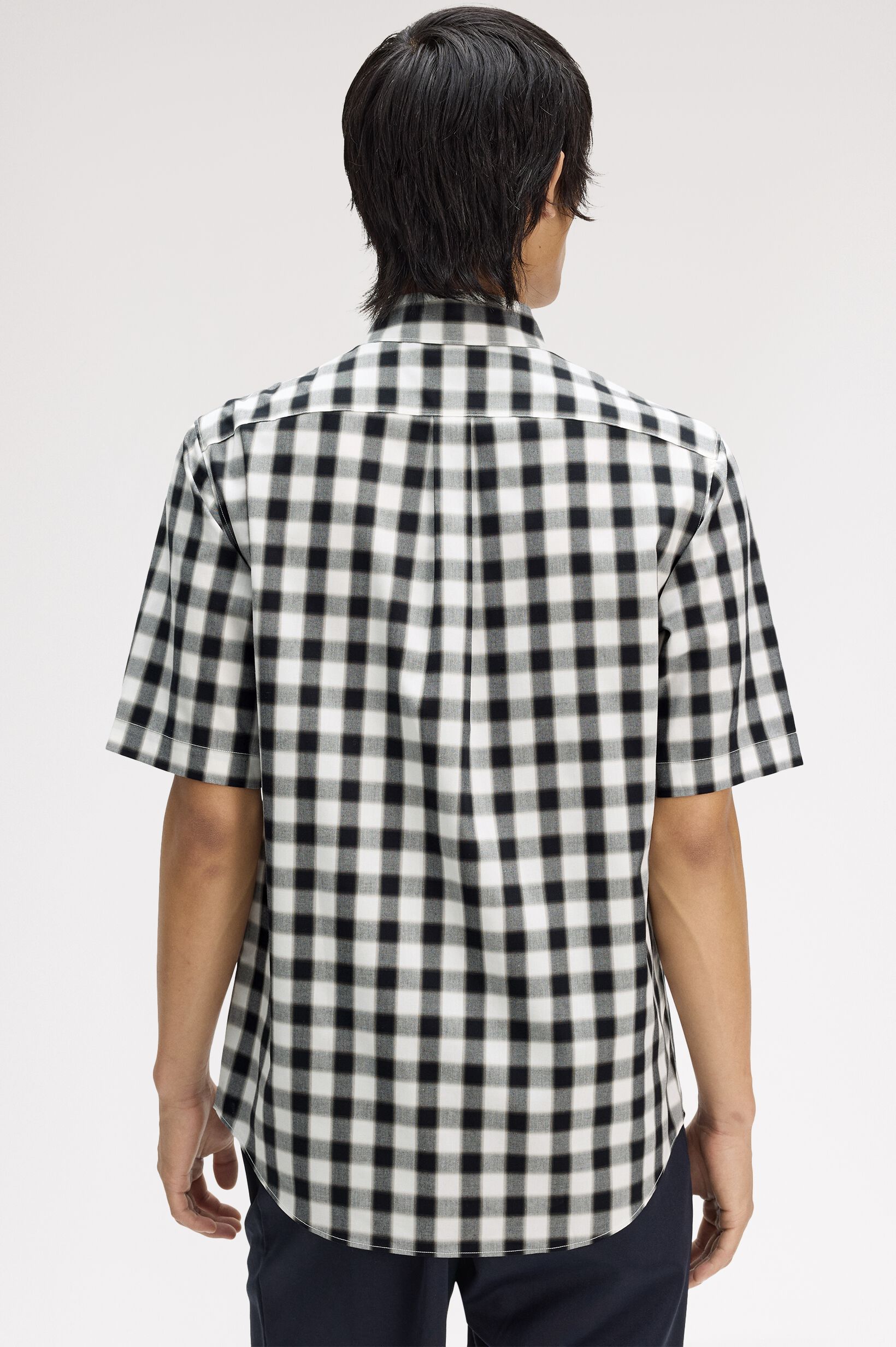 FRED PERRY 「Blurred Gingham Shirt／ブラードギンガムチェックシャツ」|シャツ・ブラウス|