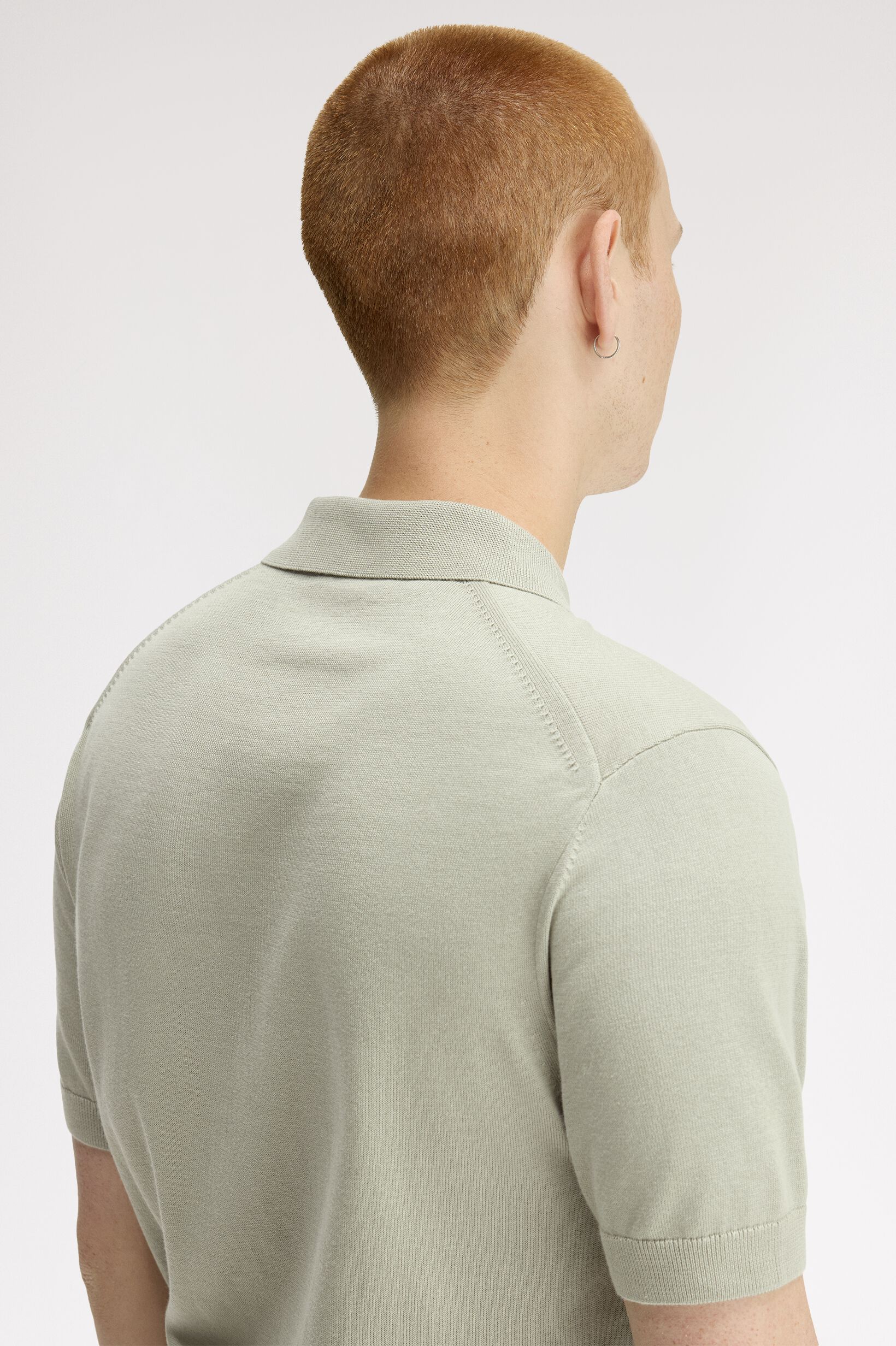 FRED PERRY 「FRED PERRY／Cotton Knitted Polo Shirt／コットンニットポロシャツ」|ポロシャツ|