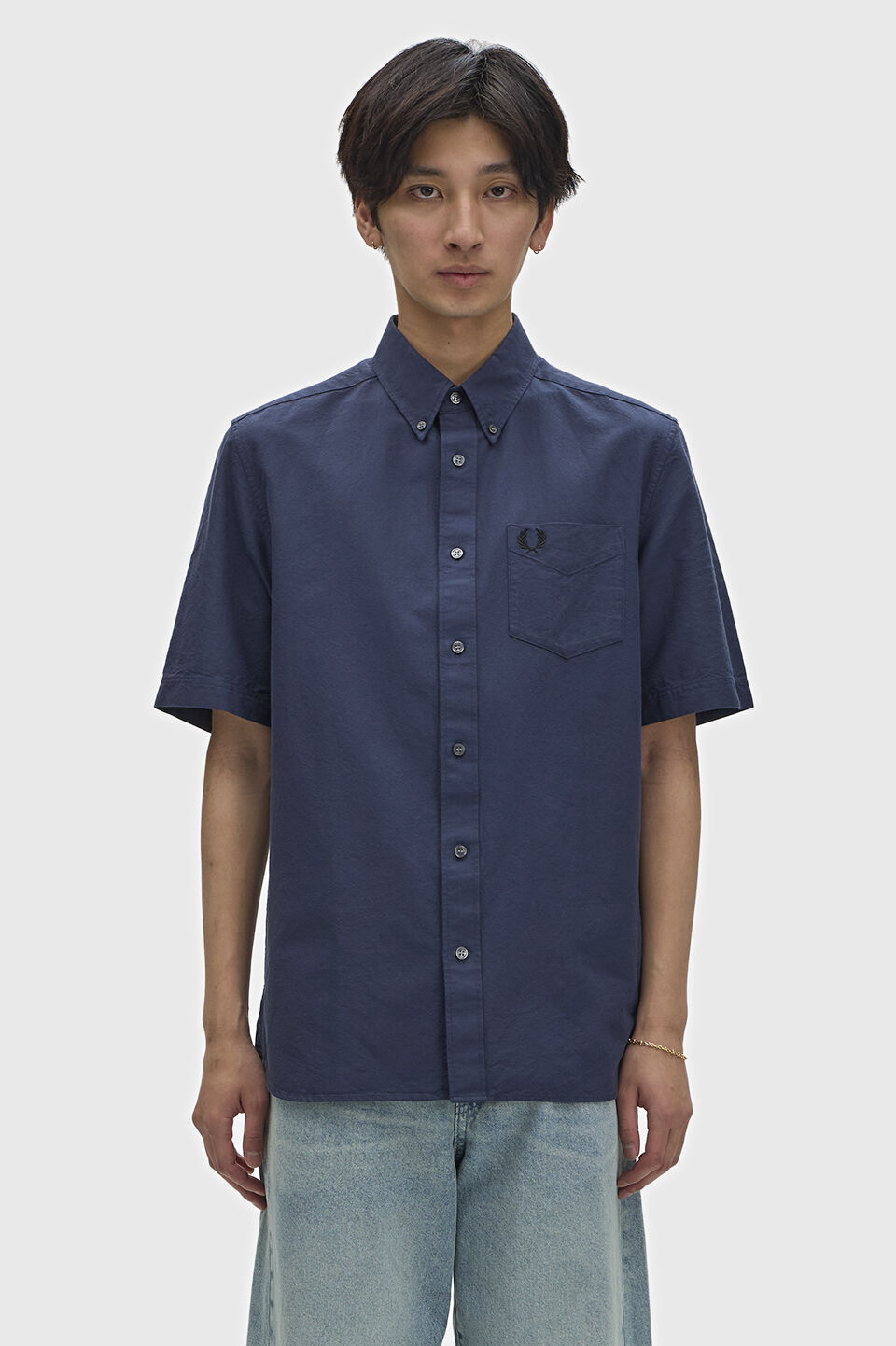 FRED PERRY 「Oxford Short Sleeve Shirt／オックスフォードショートスリーブシャツ」|シャツ・ブラウス|