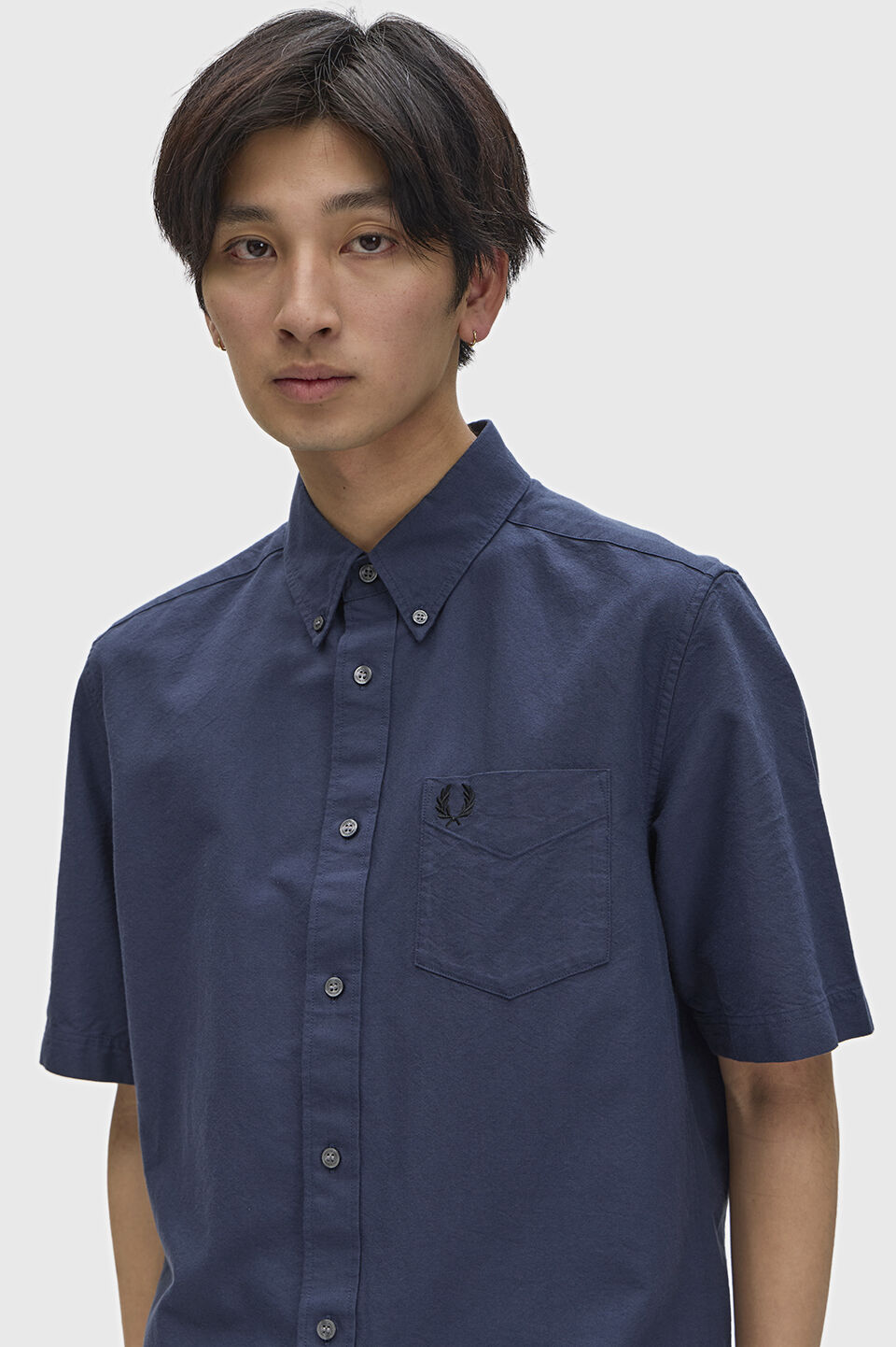 FRED PERRY 「Oxford Short Sleeve Shirt／オックスフォードショートスリーブシャツ」|シャツ・ブラウス|
