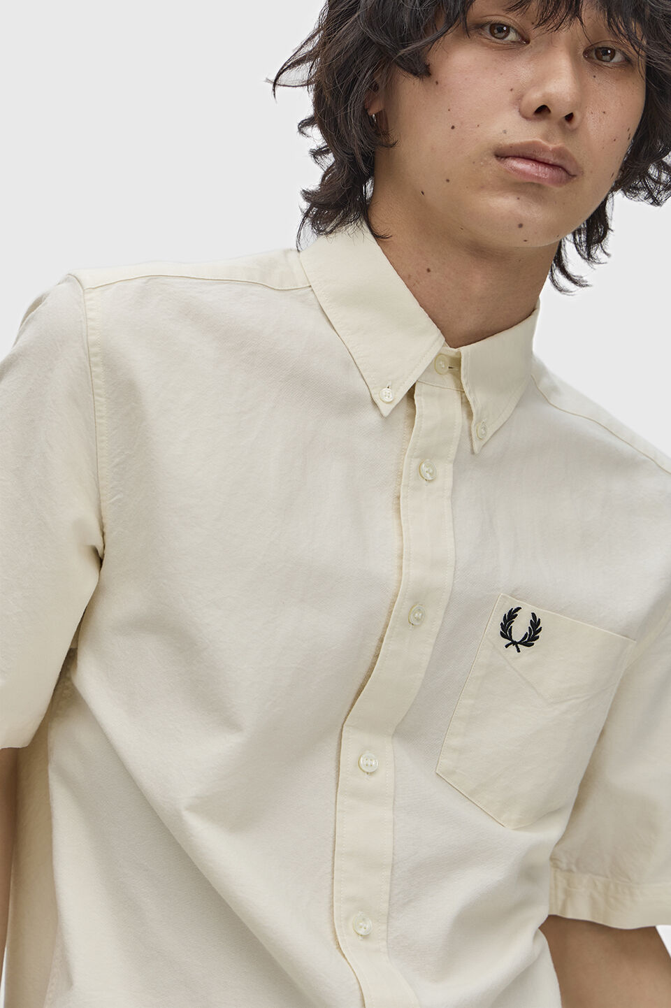 FRED PERRY 「Oxford Short Sleeve Shirt／オックスフォードショートスリーブシャツ」|シャツ・ブラウス|