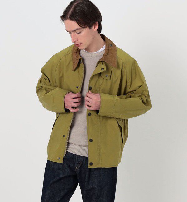 TOMORROWLAND MENS「Barbour TRASPORT コットンブルゾン」|ブルゾン・スタジャン|