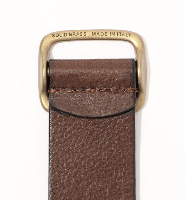 TOMORROWLAND GOODS「Anderson's ベジタブルタンニンレザー スライドベルト」|ベルト|
