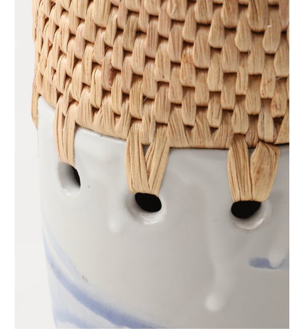 journal standard Furniture「MIX WOVEN VASE HANDLE 25　フラワーベース」|その他|