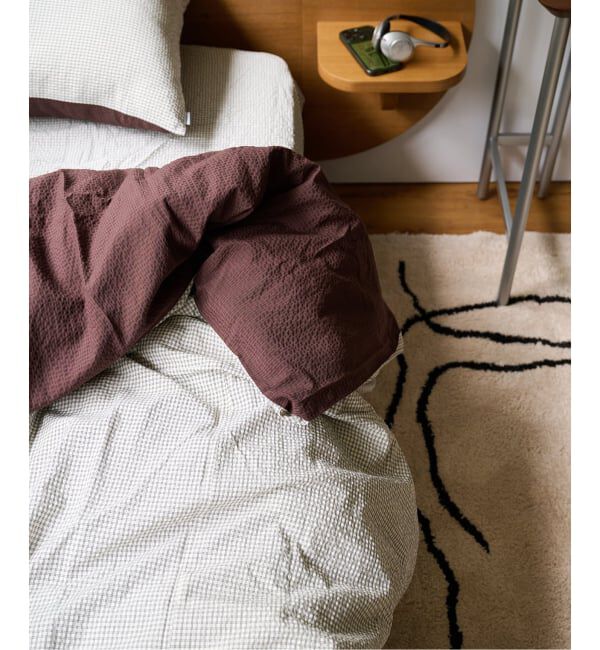journal standard Furniture「SUCKER CHECK DUVET COVER SD　掛け布団カバー セミダブル」|その他|