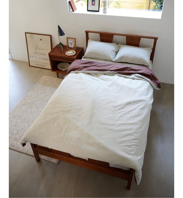 journal standard Furniture「SUCKER CHECK DUVET COVER Q　掛け布団カバー クィーン」|その他|
