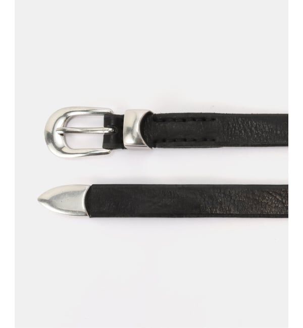 EYETHINK「OUR LEGACY 2 CM BELT Black 70」|ベルト|