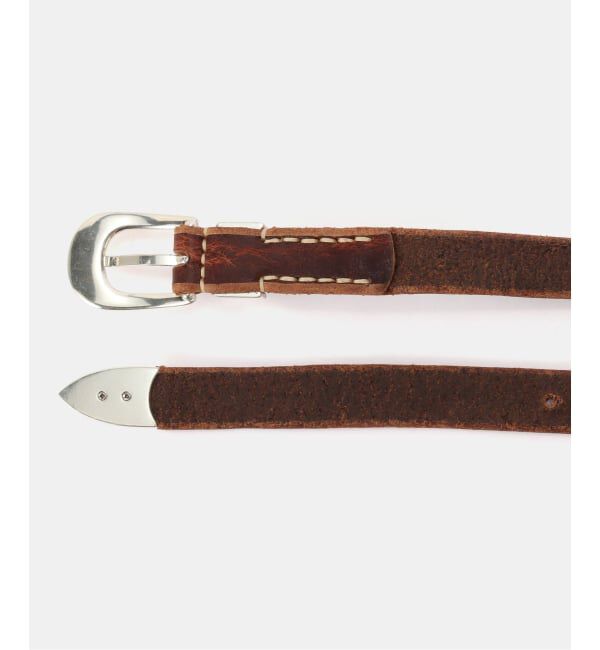 EYETHINK「OUR LEGACY 2 CM BELT Brown 70」|ベルト|