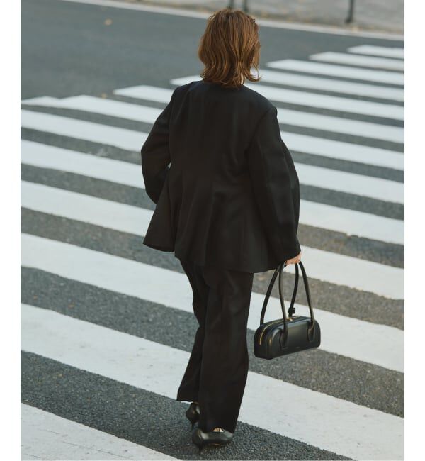 VERMEIL par iena「ドライツイルカーブパンツ」|スラックス|