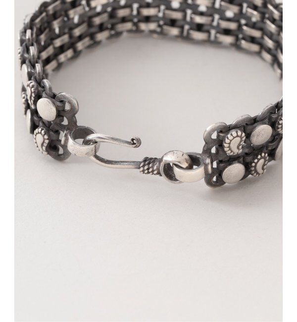 EDIFICE「THARU SILVER(タルー シルバー) Double Bracelet PAISLEY」|ブレスレット・バングル|
